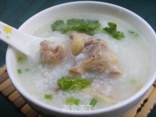 Cantonese Style Chicken Porridge-delicious Hot Porridge Can be Made in The Morning recipe