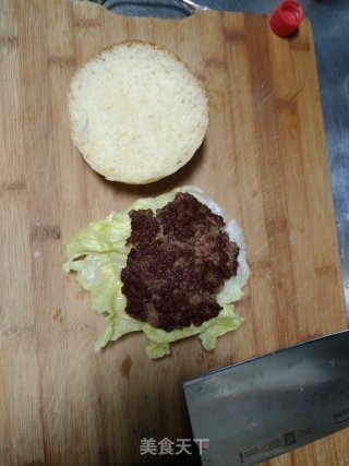 Black Pepper Beef Burger recipe