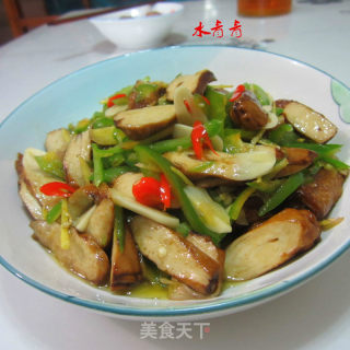 Spicy Stir-fried Vegetarian Chicken recipe