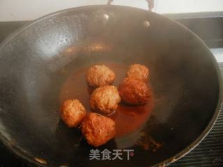 Meat Ball with Soy Sauce recipe