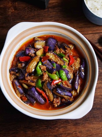 Fish-flavored Eggplant Pot