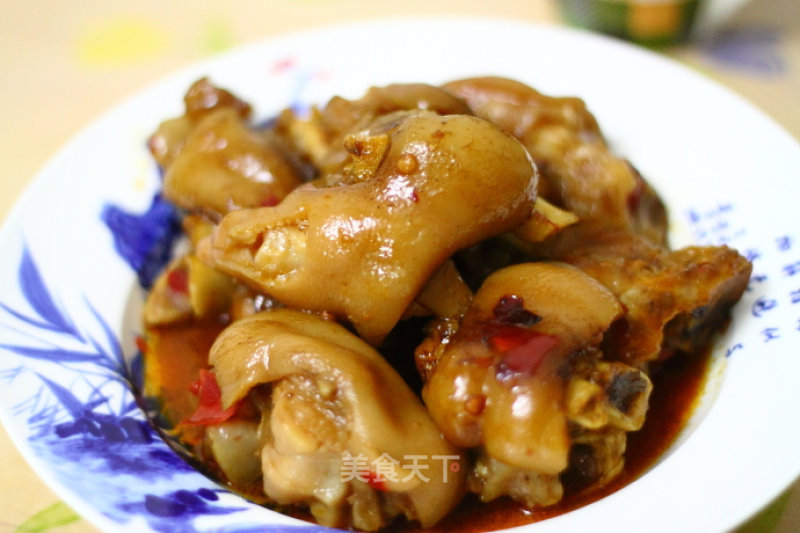 Savory Watercress Trotters recipe