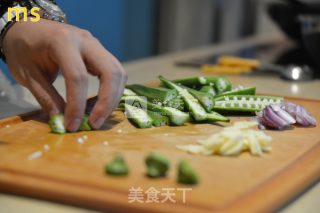 [counter-attack Okra], Steaming and Eating is Healthier! recipe