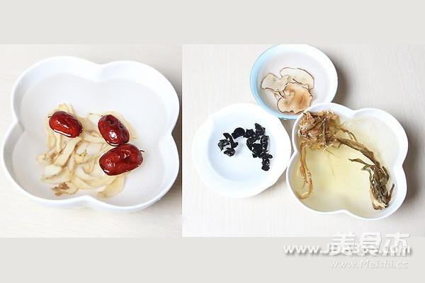 Bawang Flower Sea Coconut Lung Soup recipe