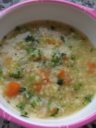 Baby Vegetable Millet Porridge recipe