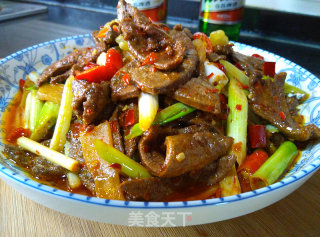 【pickled Pepper Pork Liver】 recipe