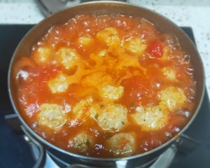 Tomato Meatball Soup recipe