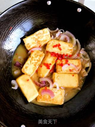 Premium Tofu with Abalone Sauce recipe