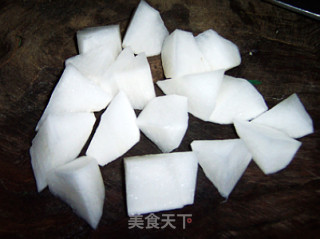 Braised Cod Stewed with Radish recipe