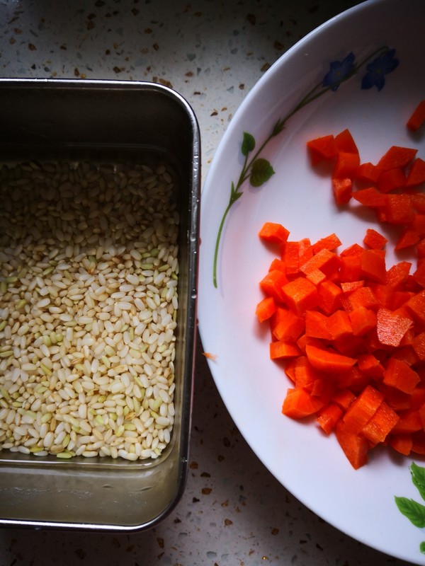 Brown Rice and Carrot Porridge recipe