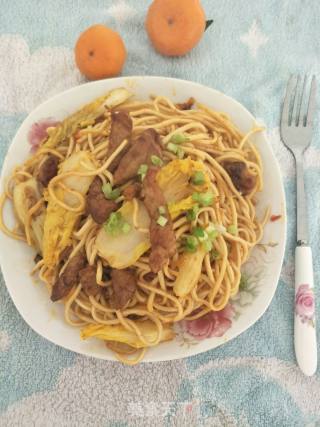 Fried Noodles with Lean Pork recipe