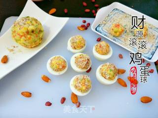"egg Delicacy" Financial Resources are Rolling Egg Balls recipe