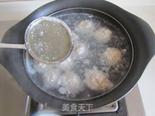 Green Vegetable Tofu Meatball Soup recipe