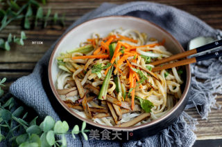 Three Silk Noodles with Cold Sauce recipe
