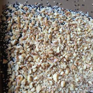Crispy Sesame Walnut Crisp recipe