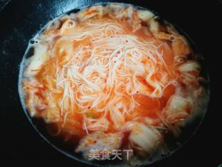 Kimchi Longxu Noodles recipe