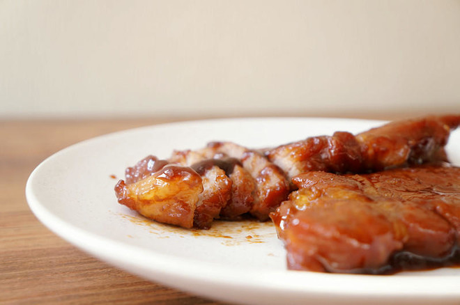 Super Simple Pan Barbecued Pork, Juicy and Strong, Can’t be Quicker recipe