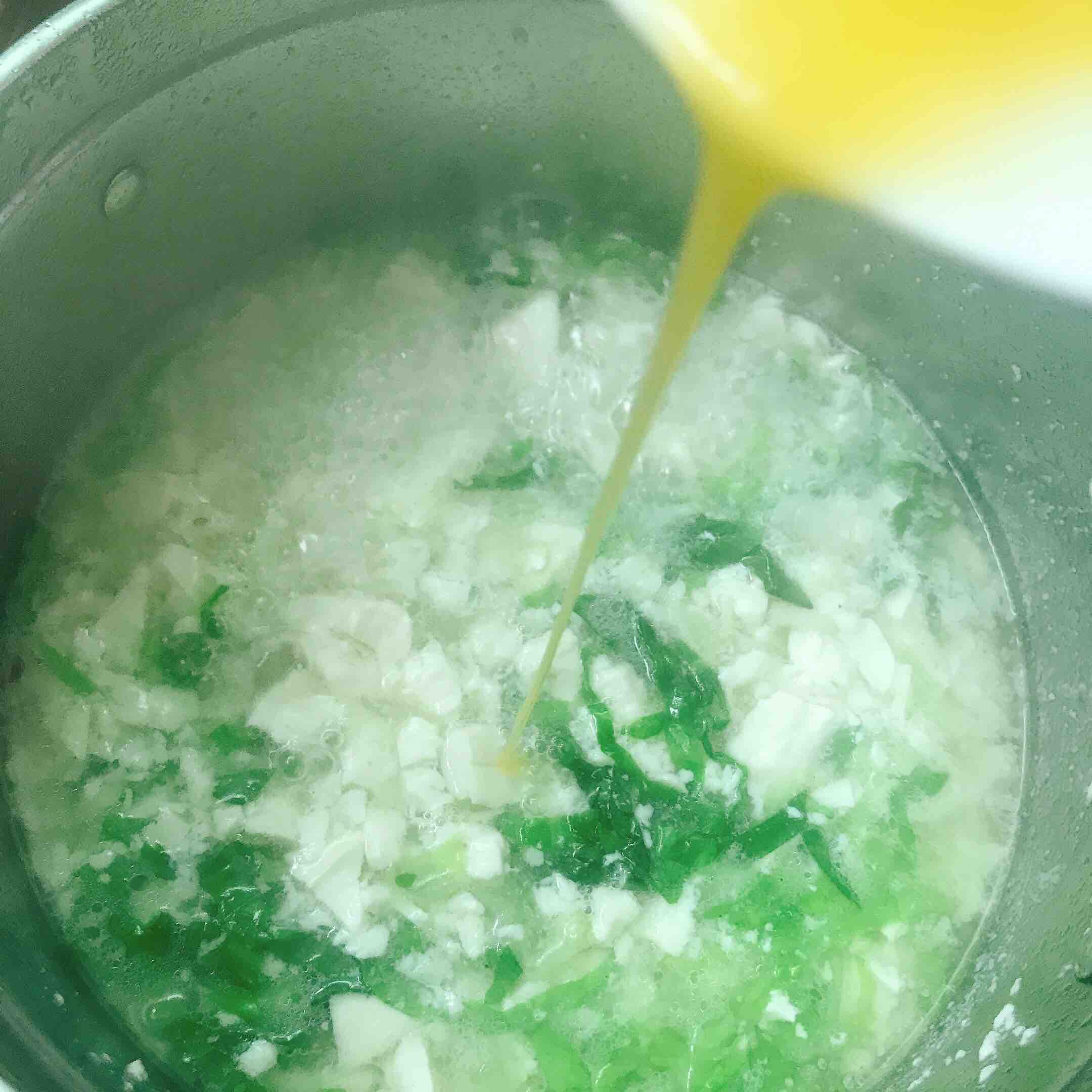 Egg Tofu Soup recipe