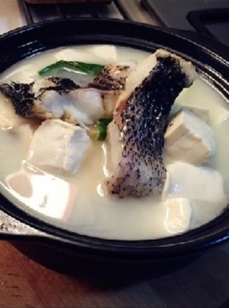 Tide White Black Fish with Soft Tofu recipe