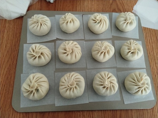 Pork Buns with Cabbage recipe