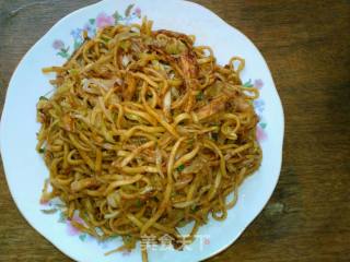 Chicken Shredded Fried Noodles recipe