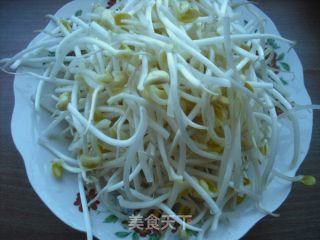 Vegetarian Stir-fried Soybean Sprouts recipe