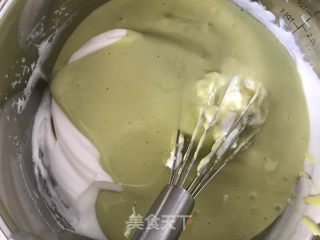Green Chiffon Cake recipe