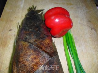 Braised Spring Bamboo Shoots in Oil recipe