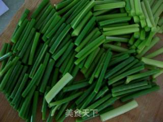 Tenderloin Stir-fried Garlic Sprouts recipe