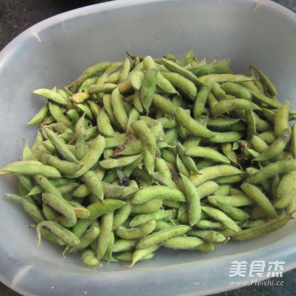 Fresh Soy Beans with Rice Chili Sauce recipe