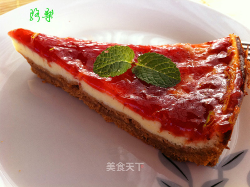 Strawberry Jam Cheesecake recipe