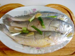 Braised Yellow Croaker in Sauce recipe