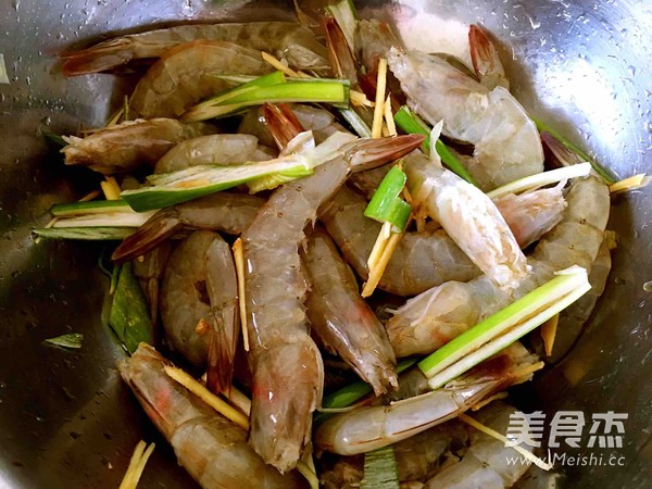 Garlic Open Back Shrimp recipe