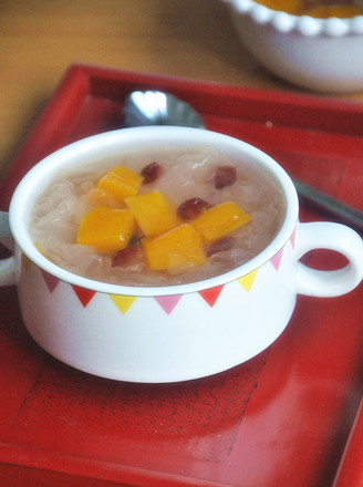 Cranberry Pumpkin Tremella Soup recipe