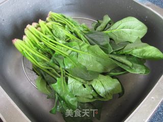 Spinach in Soup recipe