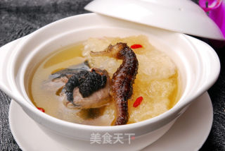 Seahorse Lao Chicken Stewed Flower Maw Soup recipe