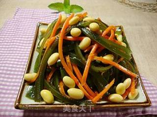 Refreshing Small Cold Dish-----[cold Soybean Kelp Shredded] recipe