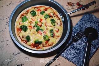 #aca烤明星大赛# Crispy Bottom Shrimp and Chicken Pizza recipe
