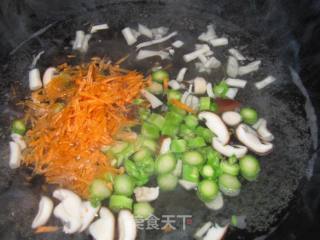 Asparagus and Mushroom Noodles recipe