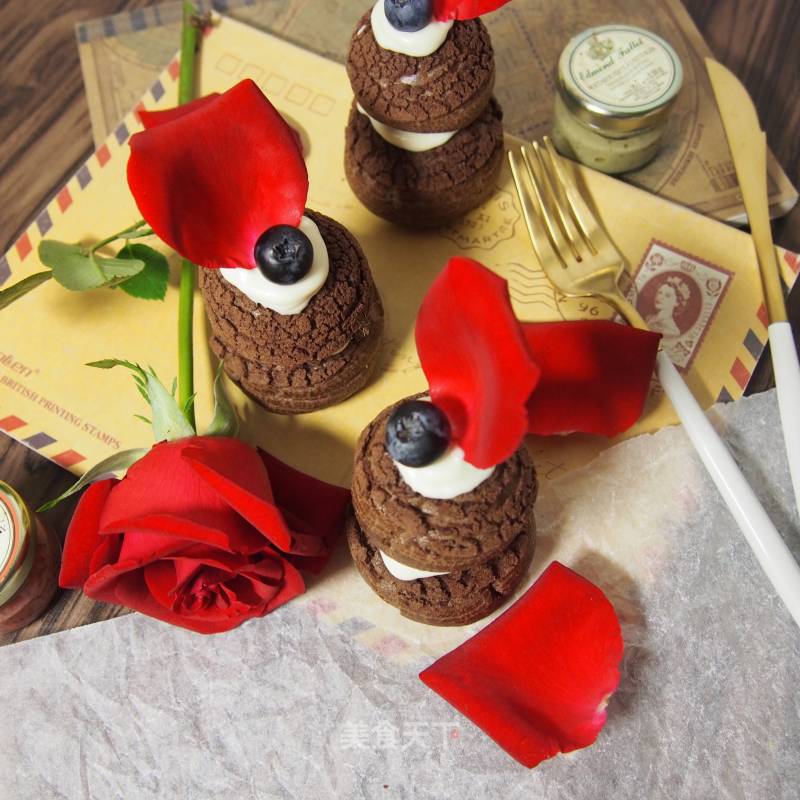 # Fourth Baking Contest and is Love Eating Festival#chocolate Pastry Puff Tower recipe
