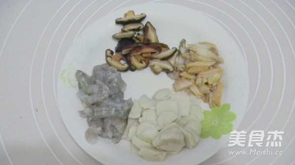 Mushroom Seafood Congee recipe