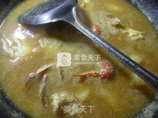 Curry Crab Potato Soup recipe