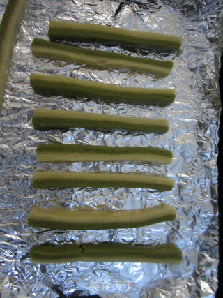 Matcha Two-color Stick recipe