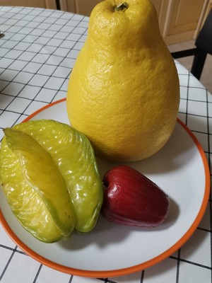 Five Blessings Fruit Plate recipe