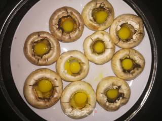 Mushroom Stuffed Quail Eggs recipe