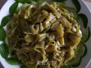Green Liangpi recipe