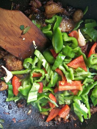 Stir Fried Salted Pork recipe