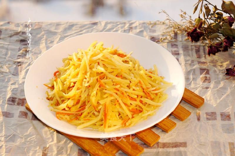 Vegetarian Fried Potato Shreds recipe