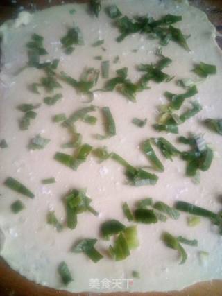 Hot Noodle Scallion Pancake recipe