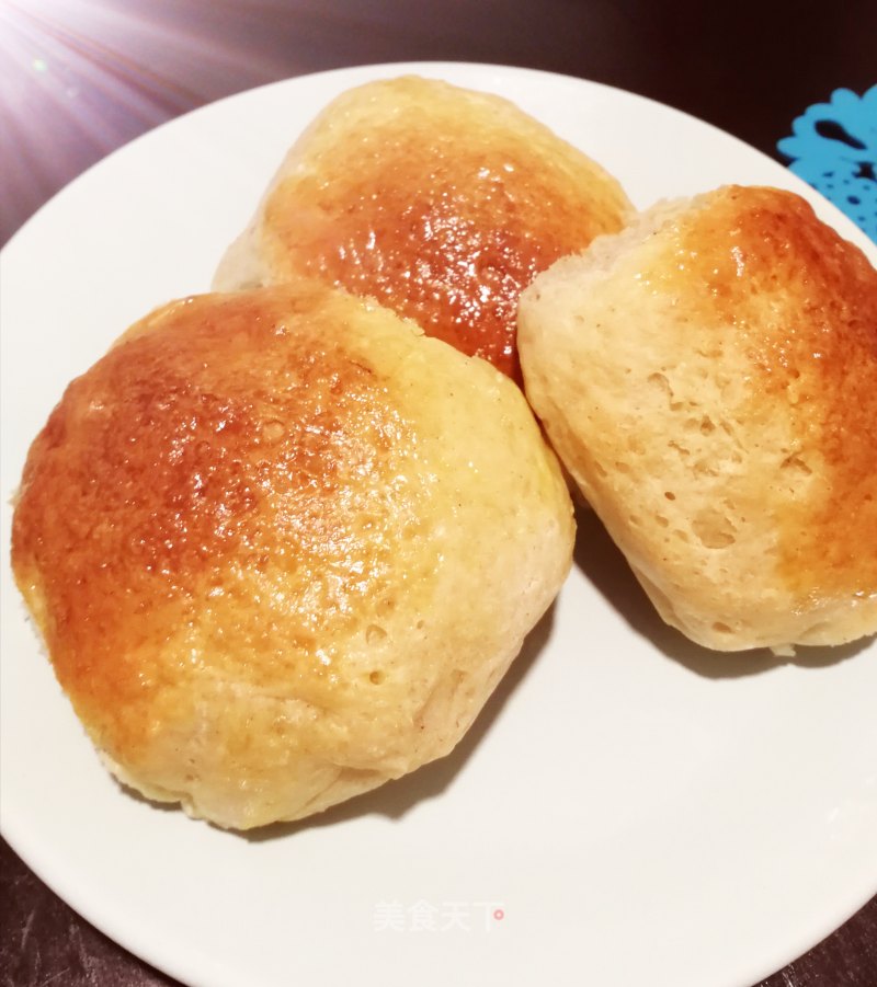 Bean Paste and Pork Floss Bun recipe